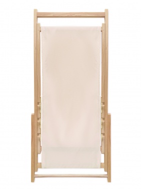 Logo trade advertising product photo of: Beach chair in wood